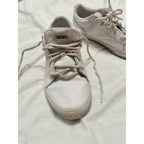 Vans Old Skool Tumble White - Youth Size 5 - Picture 3 of 5